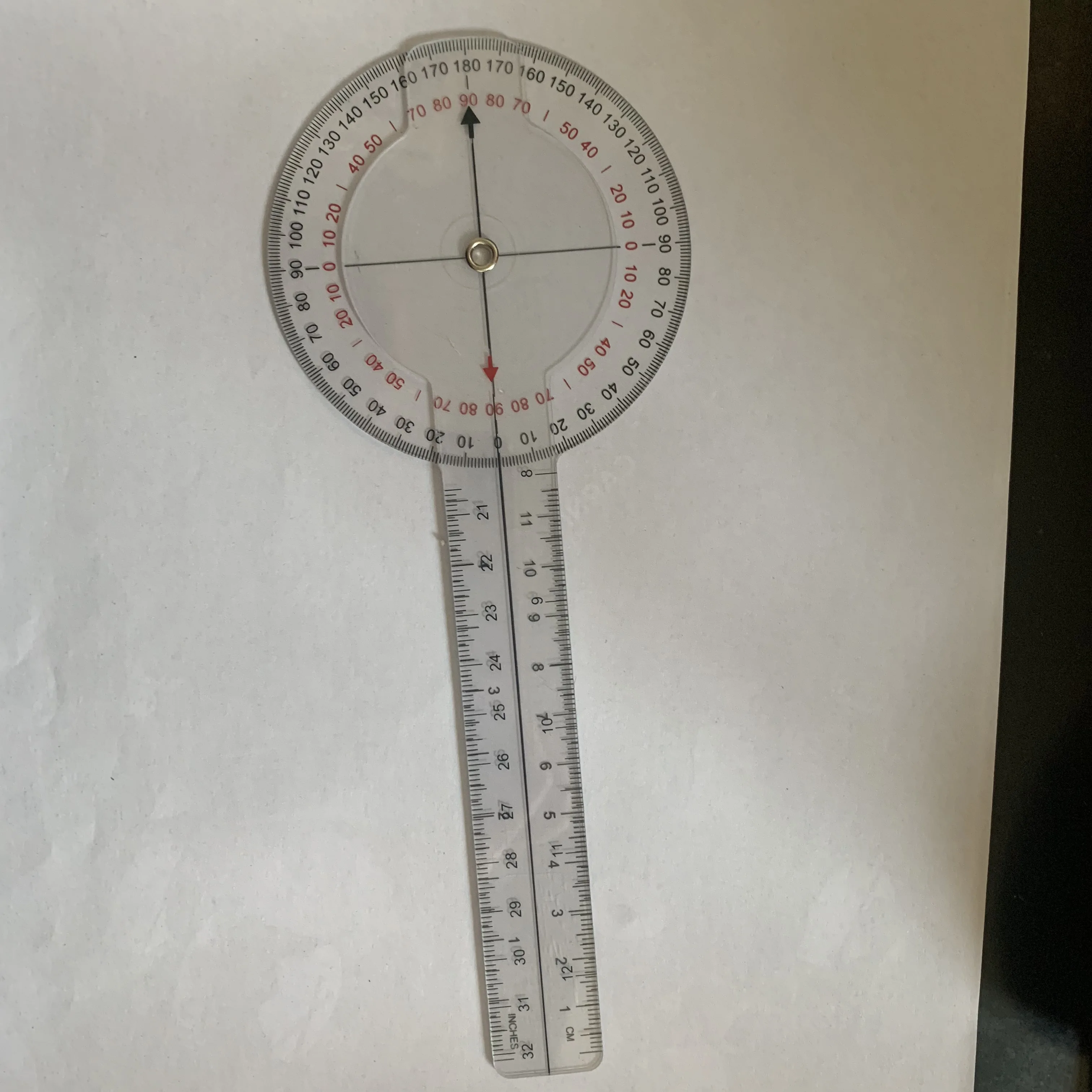 
medical plastic flexible folding scale ruler 