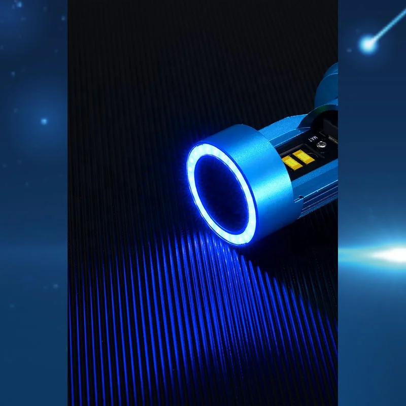 Motorcycle LED Headlight H6 BA20D H4 LED Hi/Lo Beam CSP Chip 18W 6500K 3000LM Motorbike LED Lamps AC12V D C11V-60V LED Fog Light