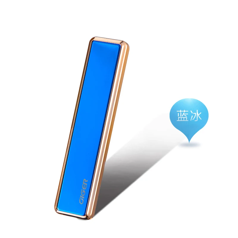YQ016 Electronic USB Rechargeable Cigarette Lighter flame less safety lighter small type easy to take