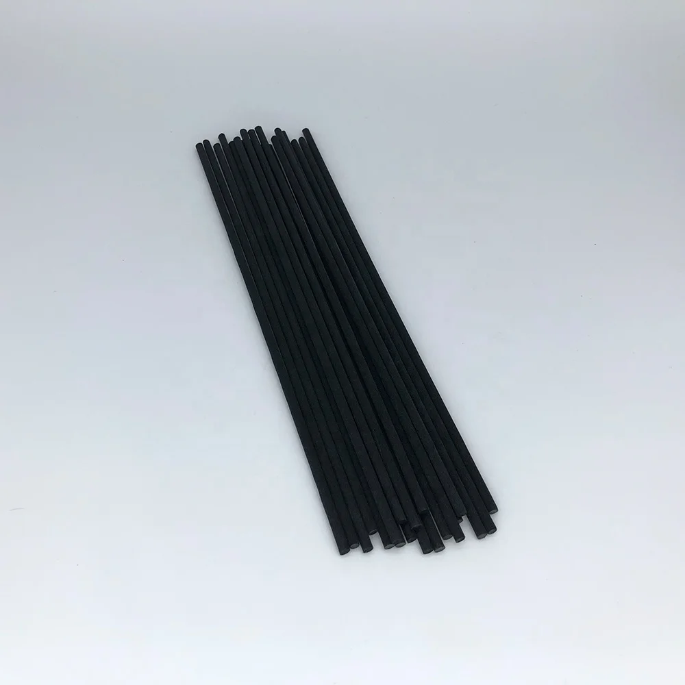 Multicolour Reed Rattan Diffuser Sticks Fragrance Fiber Stick Custom Color Black Diffusion Fragrance Stick