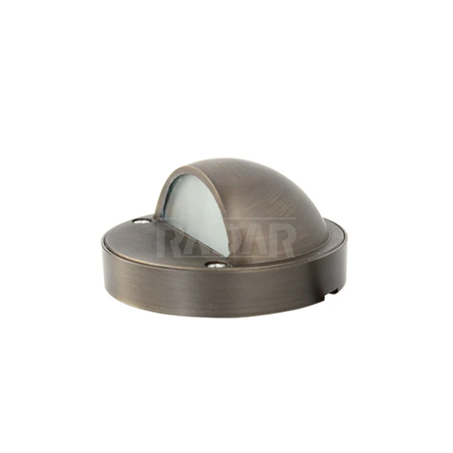 RDL-8306-BBR  Brass 12v low voltage High Quality led outdoor floor waterproof deck light step design