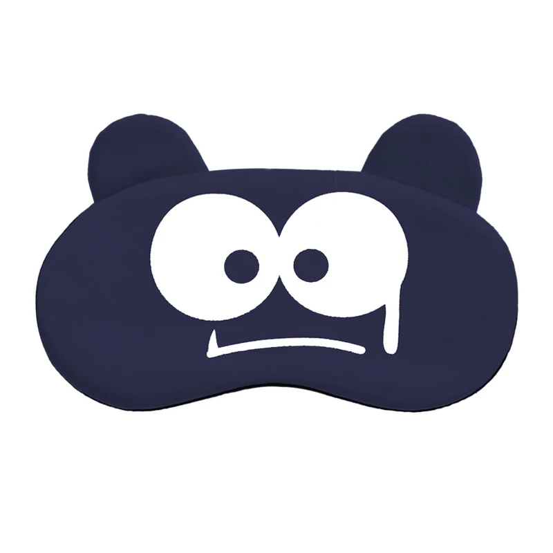 Wholesale Customized Summer Cool Relief Sleeping Blackout Eye Mask Cute Funny Sleeping Eye Mask Eye Health Supplies