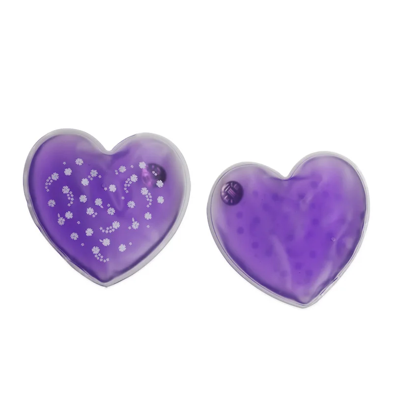 Transparent PVC Produced Portable Reusable Customized Cordiform Automatic Hand Warmer Instant Heat Pack Metal Hand Warmer