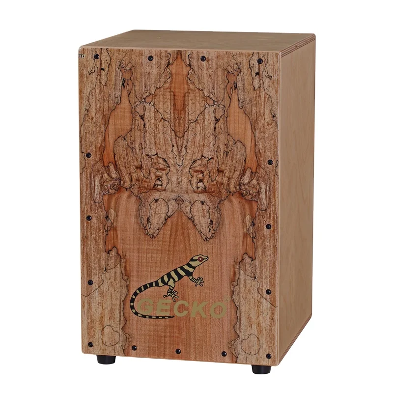 Gecko New African Drum Percussion Professional Cajon Drum Percussion Instrument Set Hand Percussion 310*300*480MM Entertainment