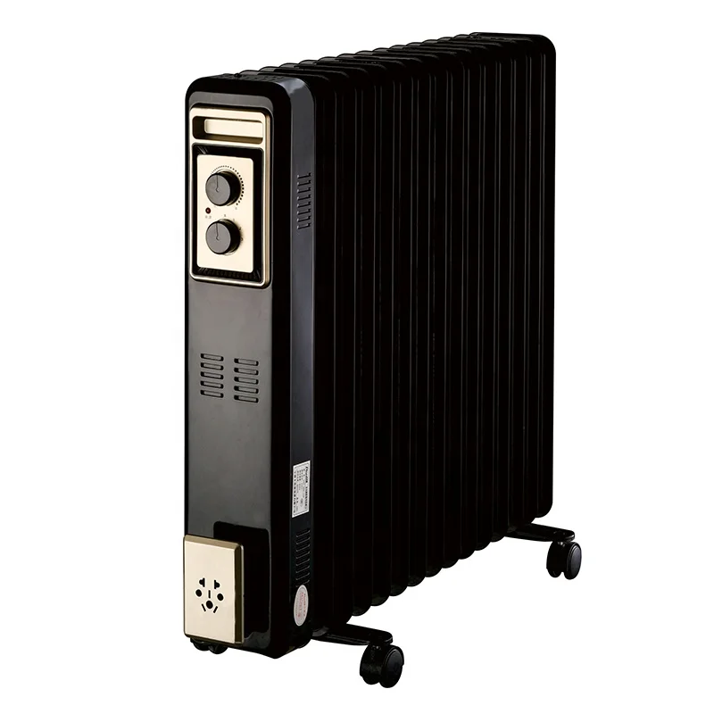 Double Fins Size 125*565mm Oil Heater 5 Channels