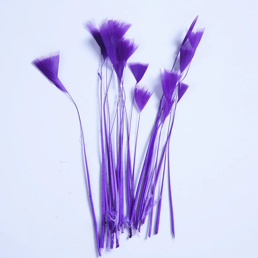 cheap carnival decoration stripped turkey feather