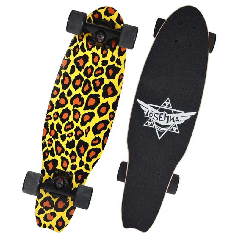 wholesale 28 inch design your own maple Cruiser board fish skateboard