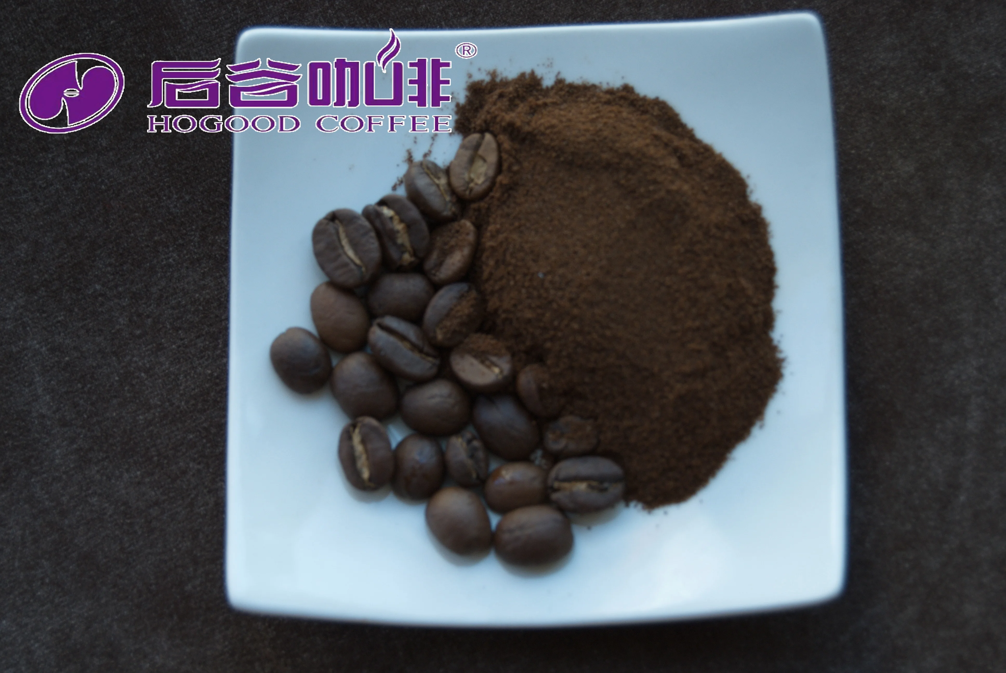 Hogood Brand Spray Dried Instant Coffee Powder Factory Price Raw Material For Black Coffee