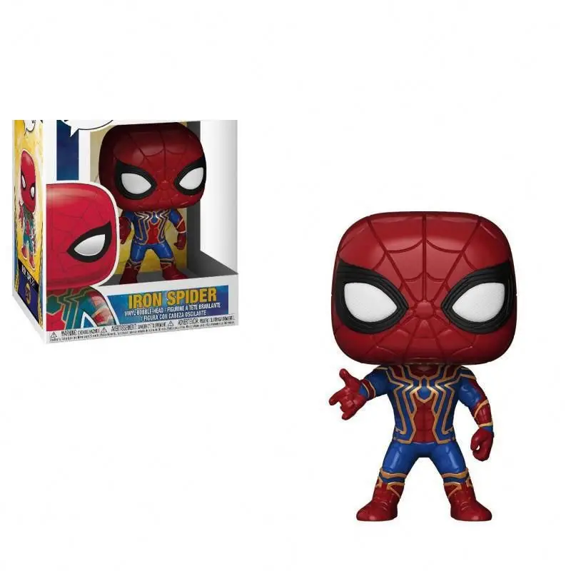 Funko Pop avenger Ironman Spiderman hulk Thunder  action figure