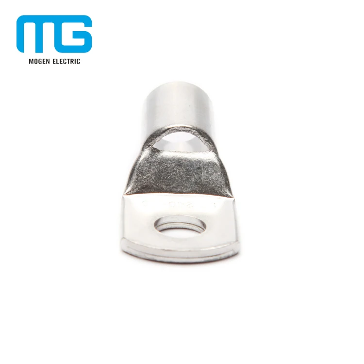 Ce Certification Not Insulated 16mm Wire Crimp Copper Tube Terminal Lugs