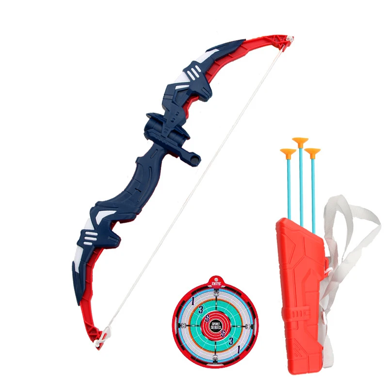Outdoor Sport Game Toy Bow And Arrow Toy Kids Shooting Archery With Target Holder Shooting Archery Set Game Toy Bow And Arrow