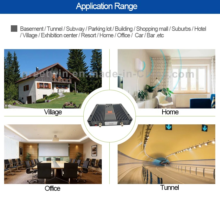 20dBm 2G 3G 4G Tri Band 1800MHz UMTS 2100MHz LTE2600 Cell Phone Signal Booster Mobile Phone Signal Repeater