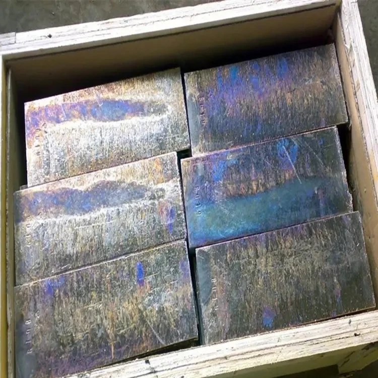 Excellent Quality Raw Material High Purity 99.9999% Customized Bismuth Metal Ingot