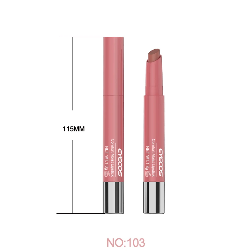 Best selling private label waterproof moisturizing matte long-lasting Shining Moisturizing Lipstick 7 Colors (#103)