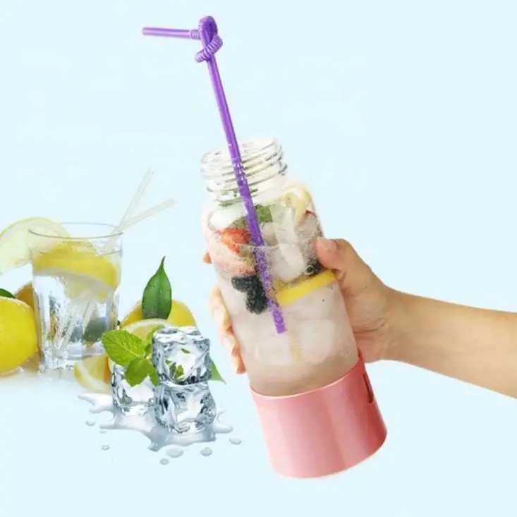 
 Mini Home Made Portable Cocktail Soda Maker With Glass Bottle Automatic No Electric Battery Spray Function Soda Stream Machine  