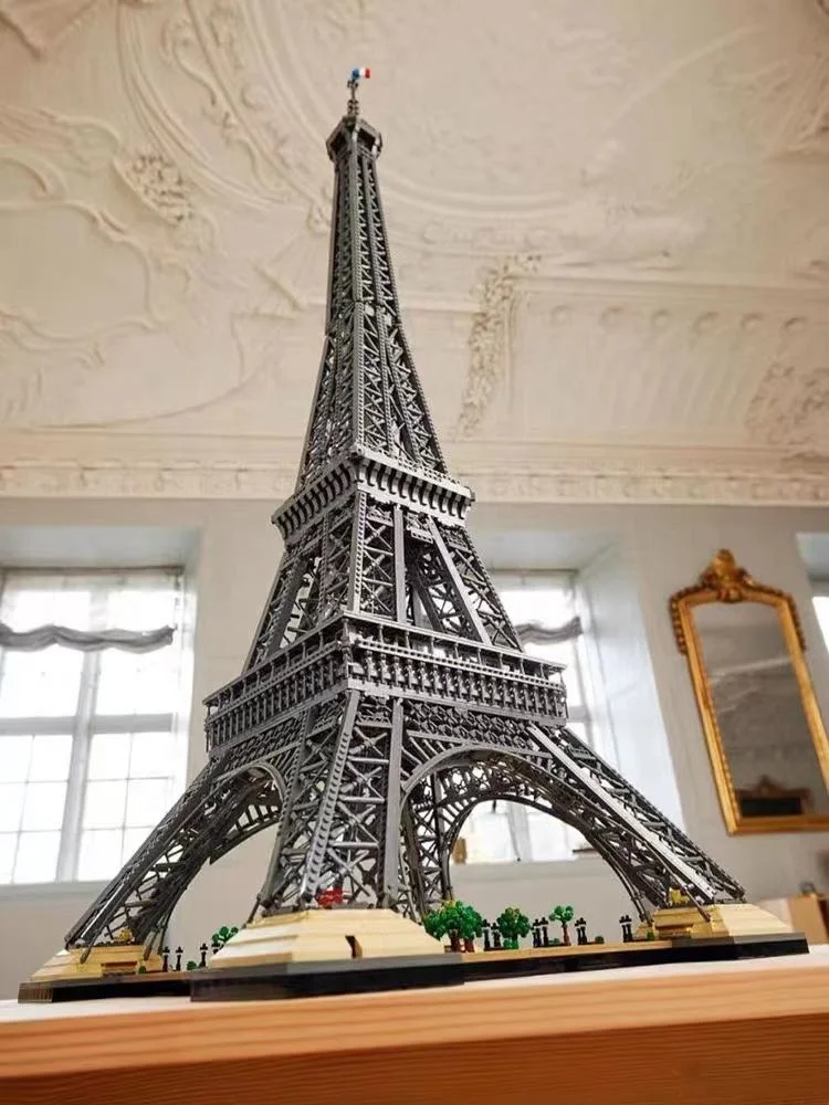 10001+pcs Architecture Pairs Eiffel Tower Compatible 10307 Building Blocks Brick Toys Pc Building Block Sets