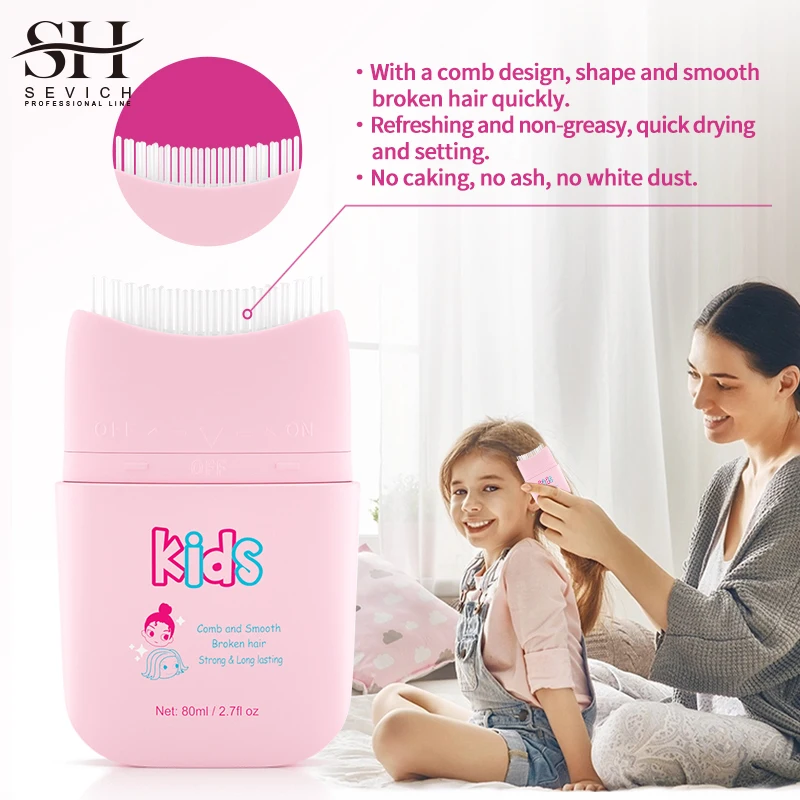 Customized for Child Black Hair Dye Customized Small And Cute Non Greasy Smooth Styling Hair Wax Gel With Comb