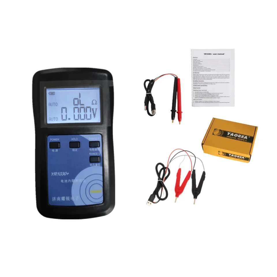 34/5000 YR1030+  Table lamp battery test internal resistance 18650