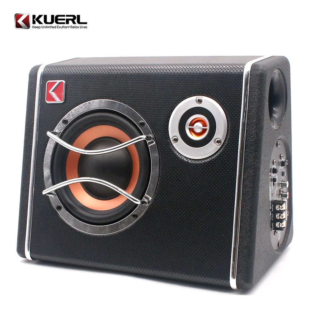 Hot selling big power MDF auto audio subwoofer high quality 12V  8 inch car subwoofer