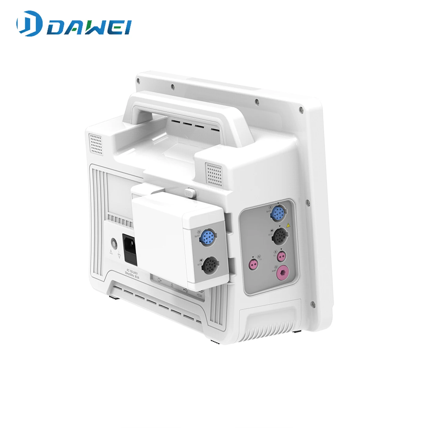 Veterinary Instrument DAWEI Animal Portable Veterinary Blood Pressure ECG EKG Multiparament Patient MonitorOther Veterinary Ins