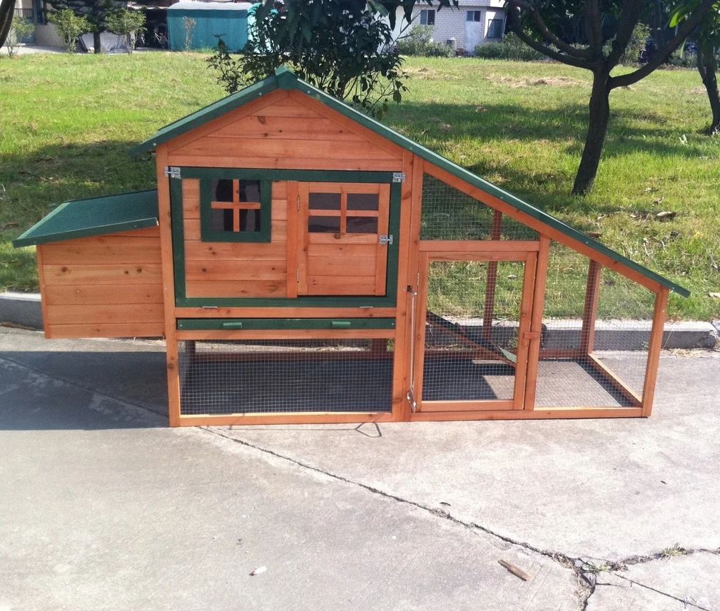Large run hot-selling wooden chicken coop