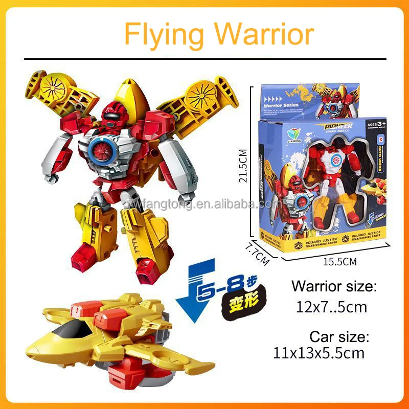 DMG Toy hot sale transformable deformation robot toys distortion inertial sliding car change shape robot trans robot toy car