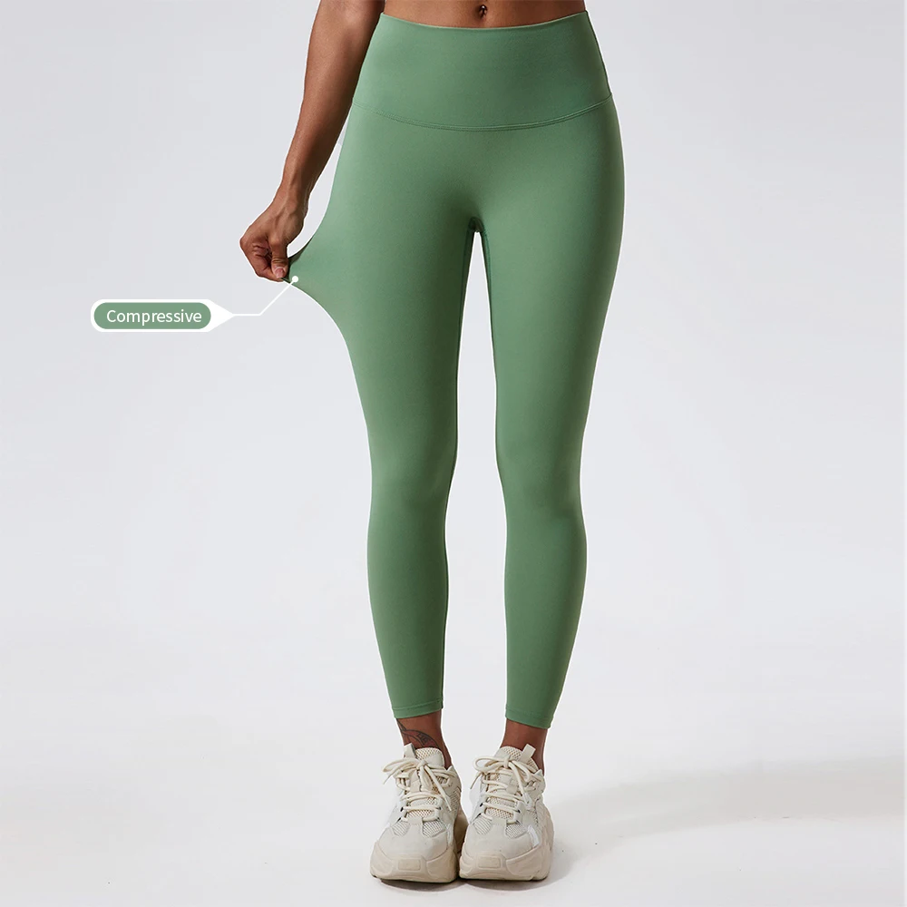 High Quality Yoga Sports Wear Fitness Leggings Woman Athleisure Workout Clothing Popular Sweat Plus Size Leggings Pants