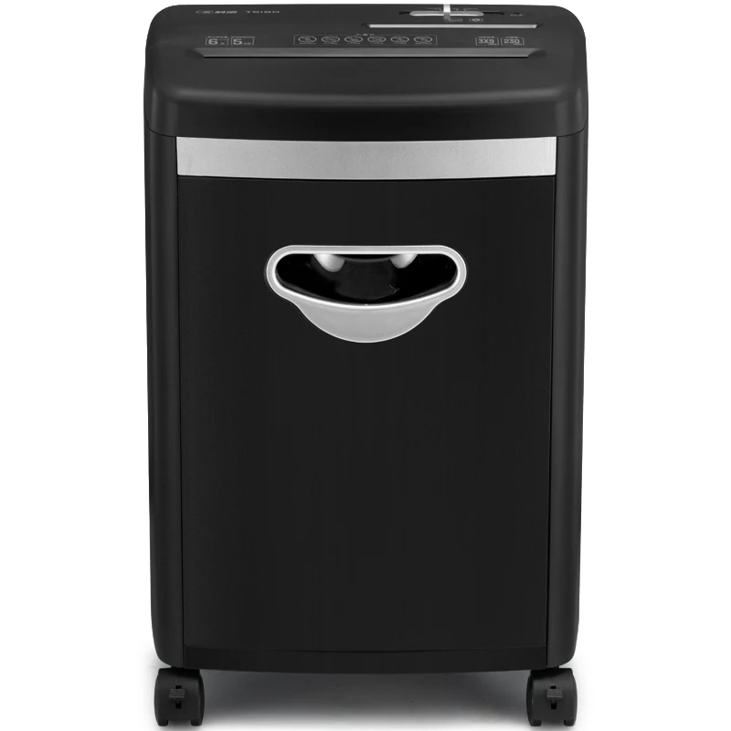 High Quality T-618D 6 Sheets Micro Cut Paper Shredder With 17L Waste Basket For Home And Office Equipment Paper Shredder