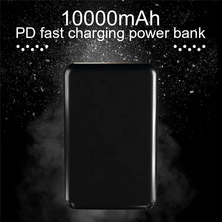 Hot Sale PD18W QC3.0 2 USB Portable Charger Mobile Pocket Power Bank 10000mAh