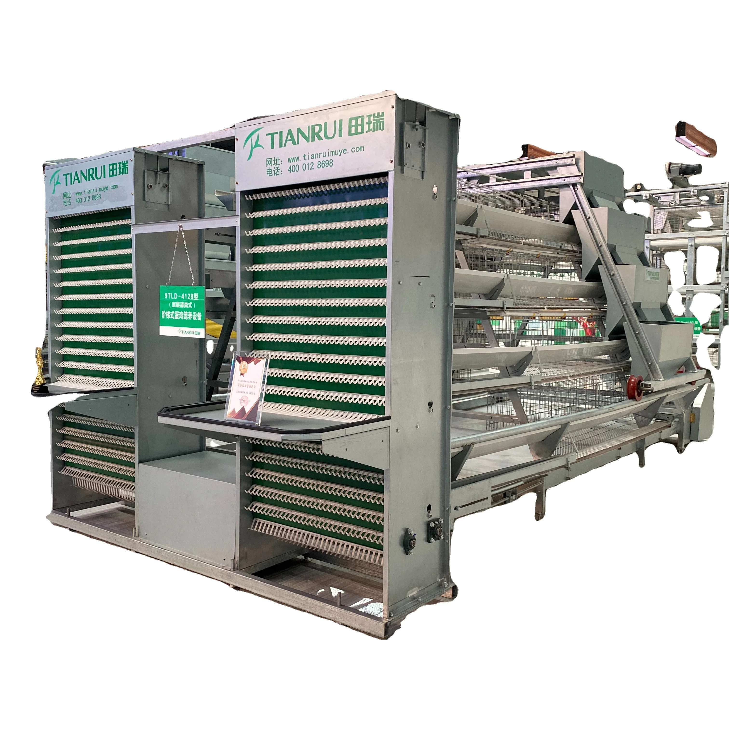 Автоматическое оборудование для яичных яиц птицефабрик