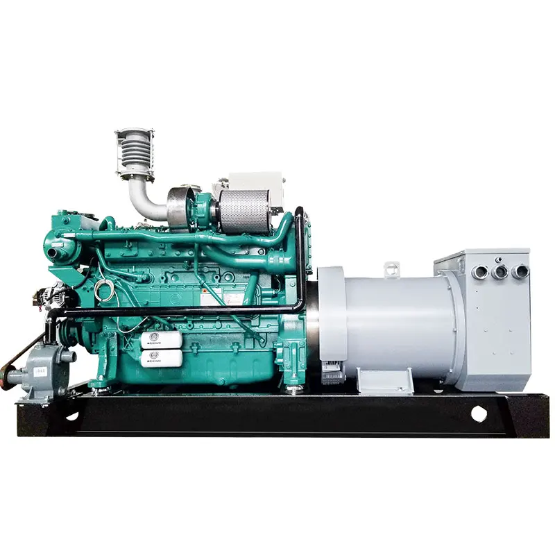 New CCS certificate 150kw marine diesel generator with Weichai engine WP10CD200E200