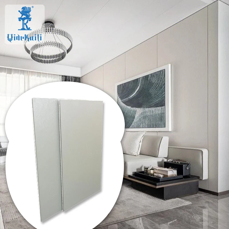 Formaldehyde-free Modern Interior Solid Wood Boards PVC Panels For Wall Decoration