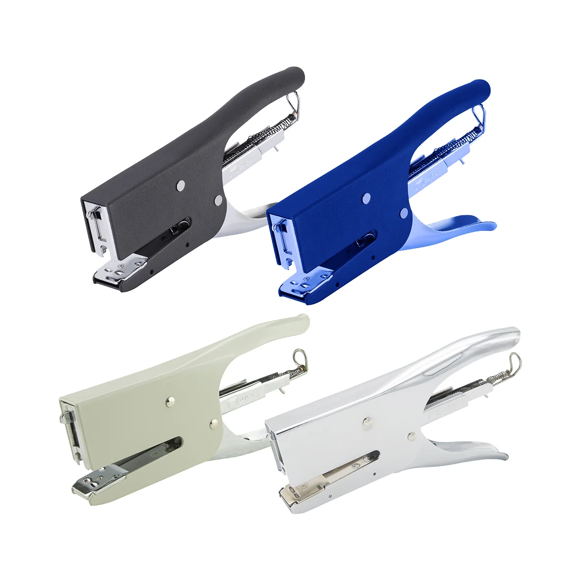 Stapler Paper Binding Metal Classic Professional Office Black Desktop School Hand-held Metal Stapler Hand Plier Stapler