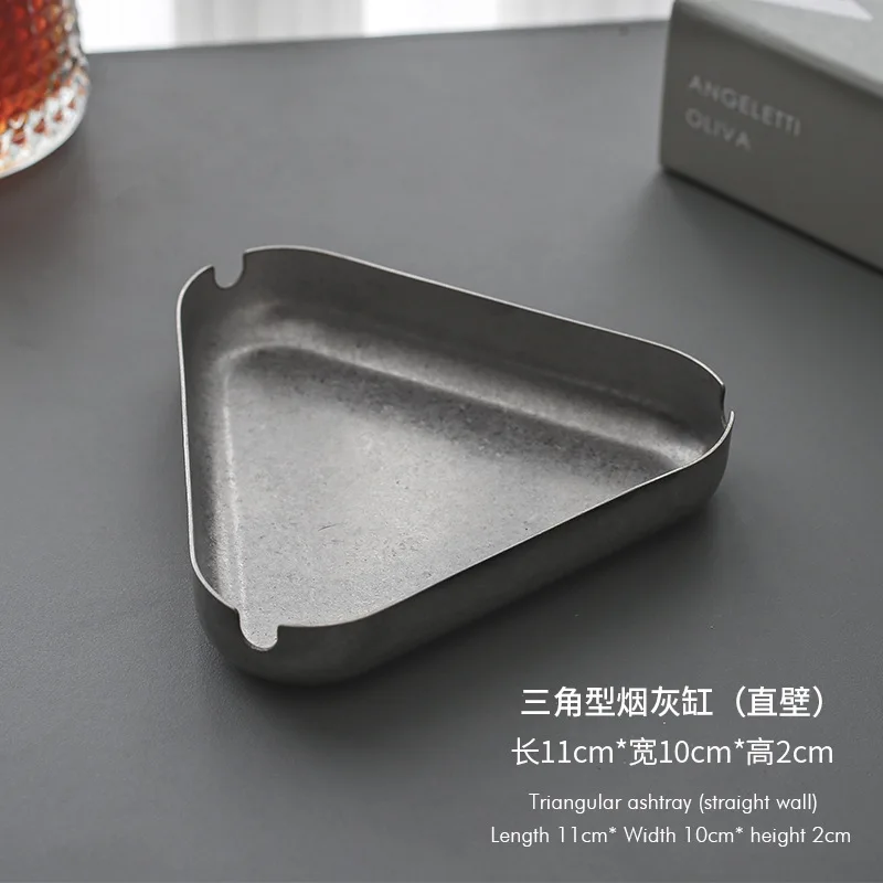 304 stainless steel to do old retro industrial style irregular art modeling high-end ashtray restaurant home commercial
