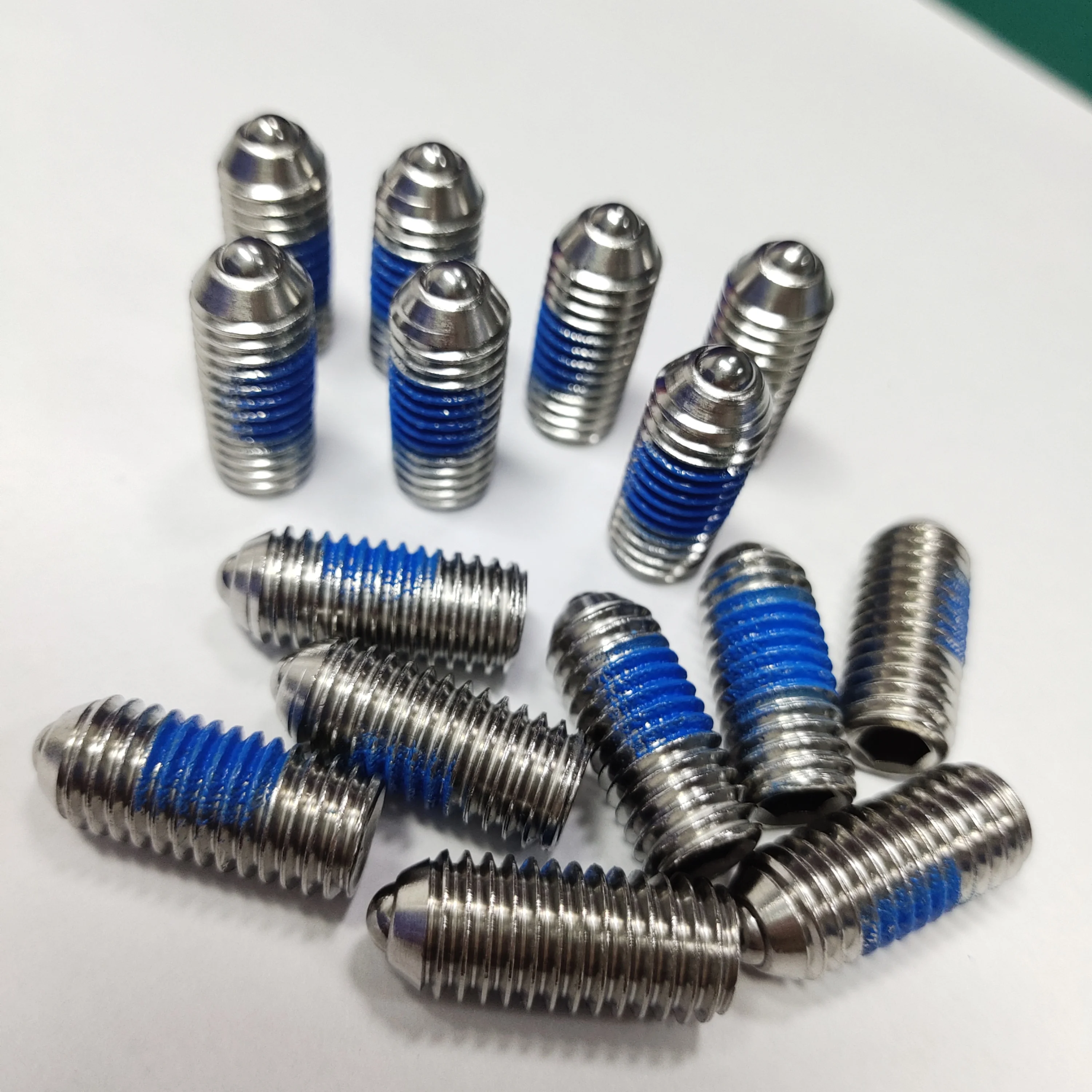 Spring Loaded Ball/pin Plunge  Steel Brass Plastic Stainless Steel Material