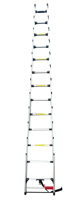4.04M Long Home Use Loft Telescopic Retractable Step Ladder