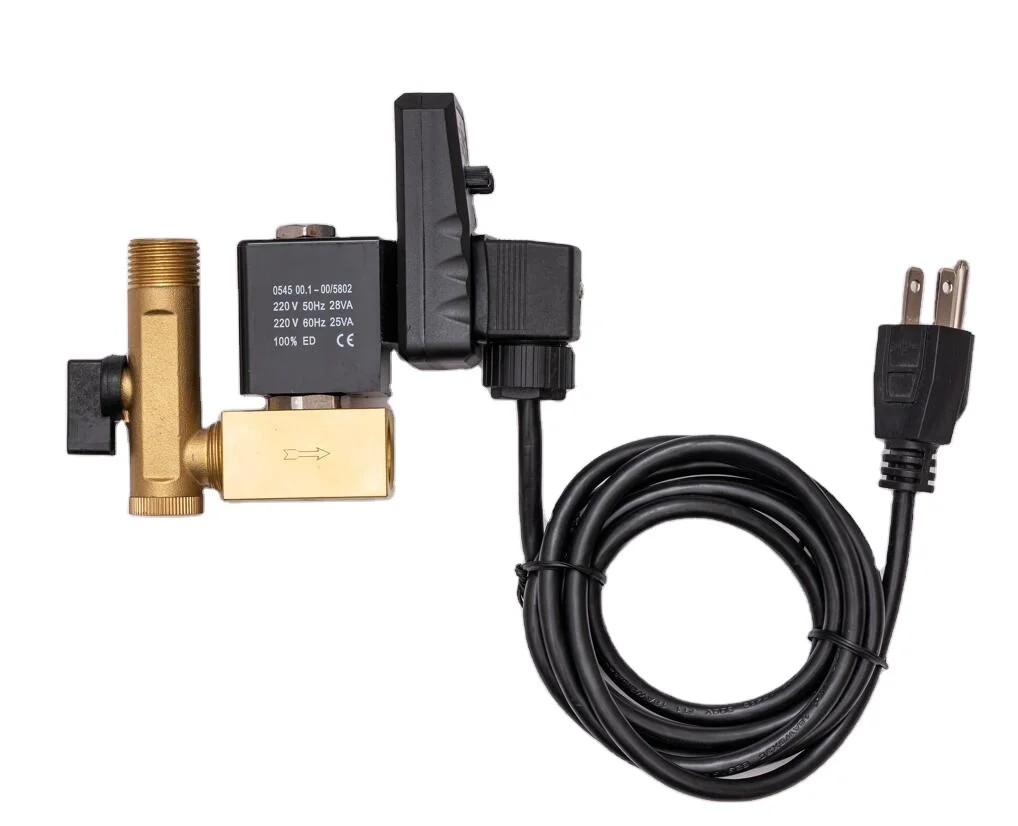 High-Pressure Drain Valves CS720 with timer 16bar 1/2 inch Electronic Drain Valve Solenoid valve