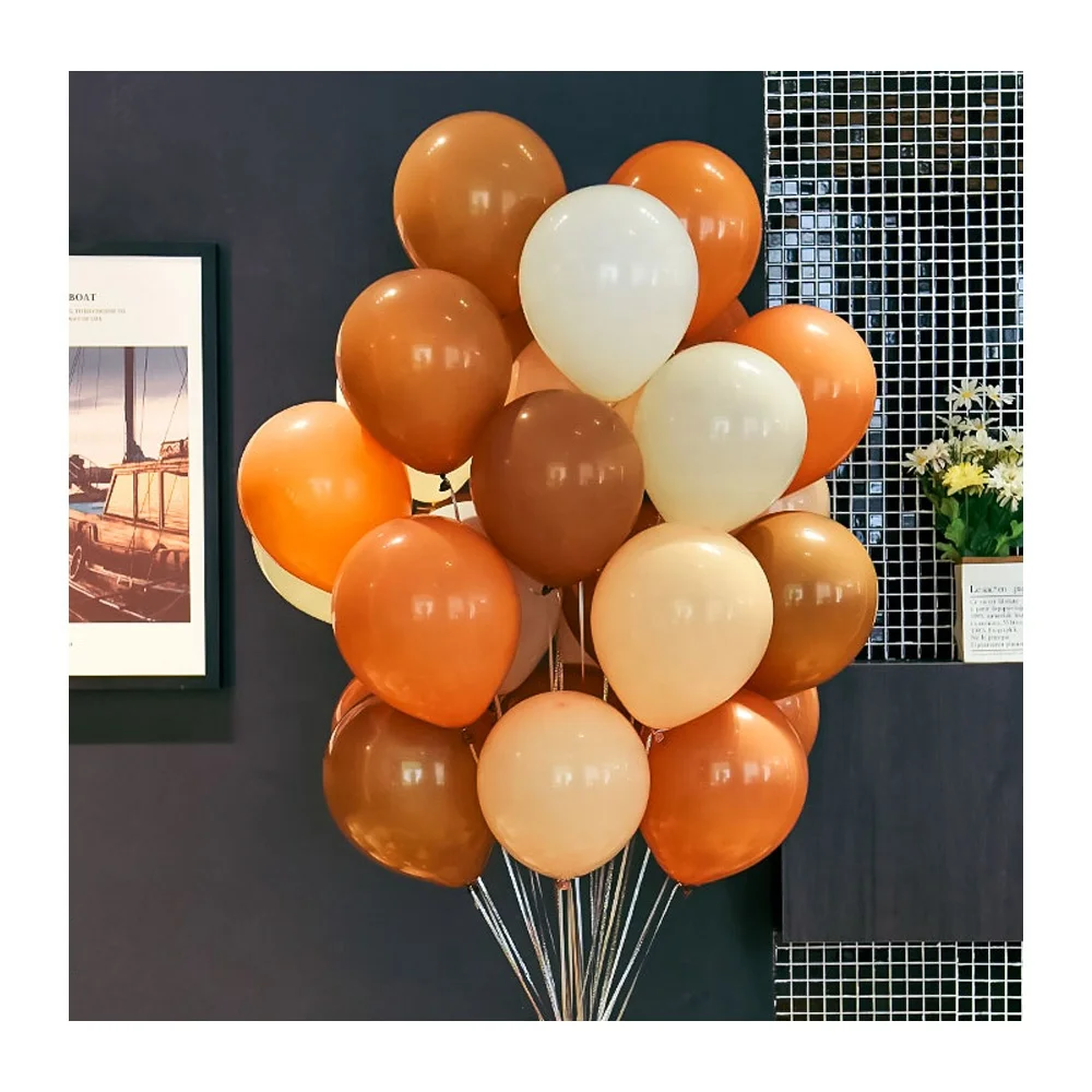 Wholesale 5 10 12 18 36 inch Ballon Happy Birthday Party Decorations Globos Round Latex Retro Color Balloons