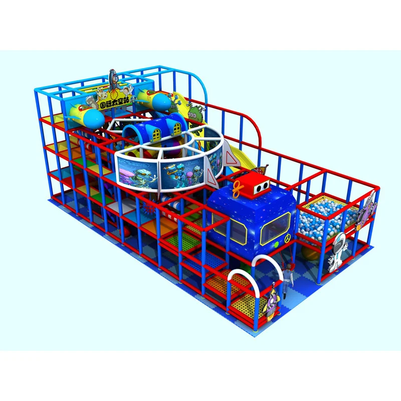 Carton Series Indoor Theme Playground For Kids Equipment