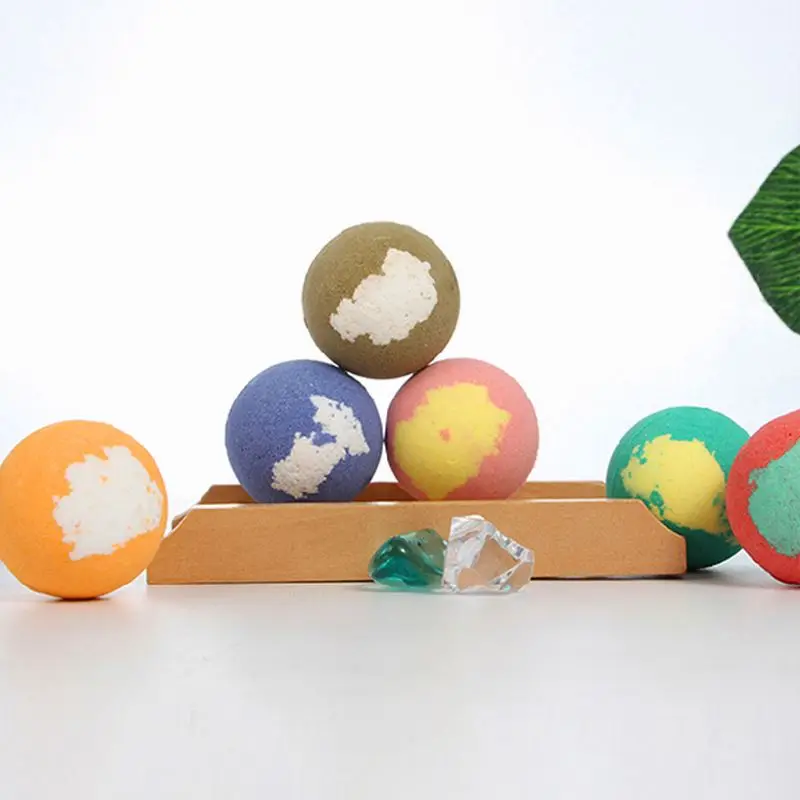 
Customized handmade moisturizing bubble skin care organic natural bath bomb set 