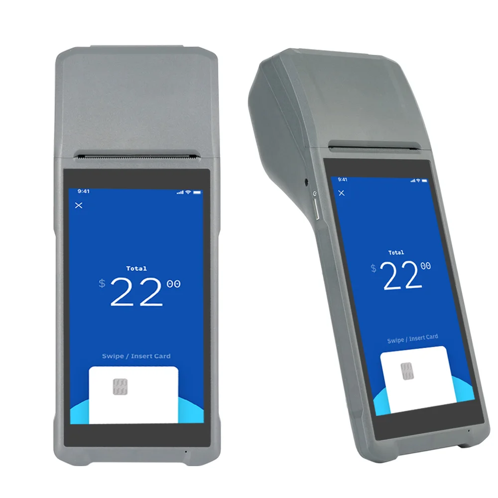 Прочный дешевый 3g 4g портативный Android Pos-термальный принтер PDA с gprs nfc-сканером камера для loyverse/E-Boleta