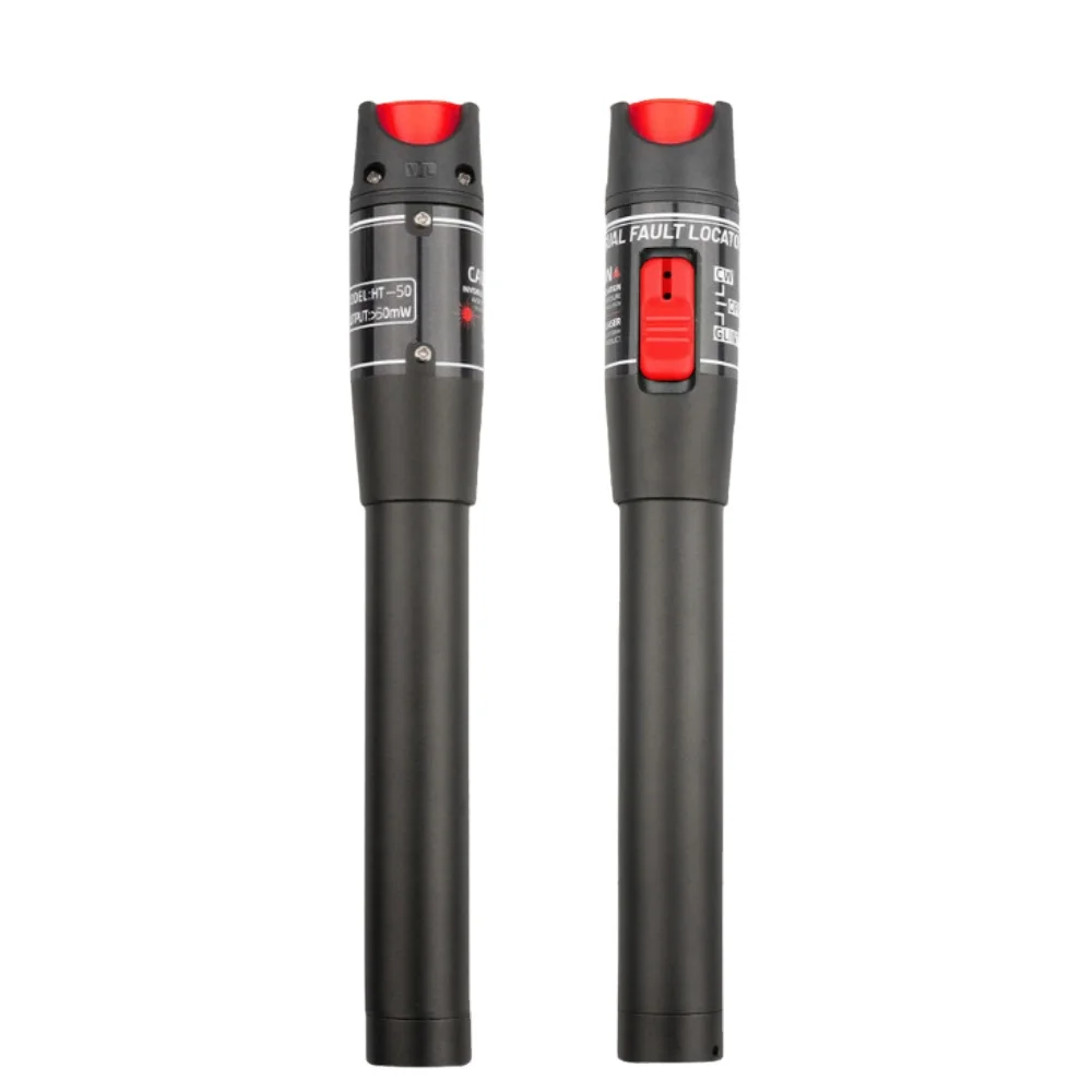 Fiber Optical Visual Fault Locator 10MW/20MW/30MW Fiber Optic Cable Tester FC/SC/ST Connector Red Laser Light Pen Type VFL