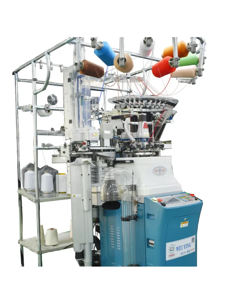 Full Computerized Socks Machine Plain Terry Lonati Sock Knitting Machine