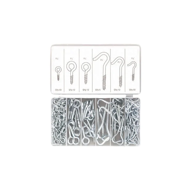 High Quality Customization Screw Hook  And Attack Yourself C Hook Screw Eye Bolt Hook Closed Shape