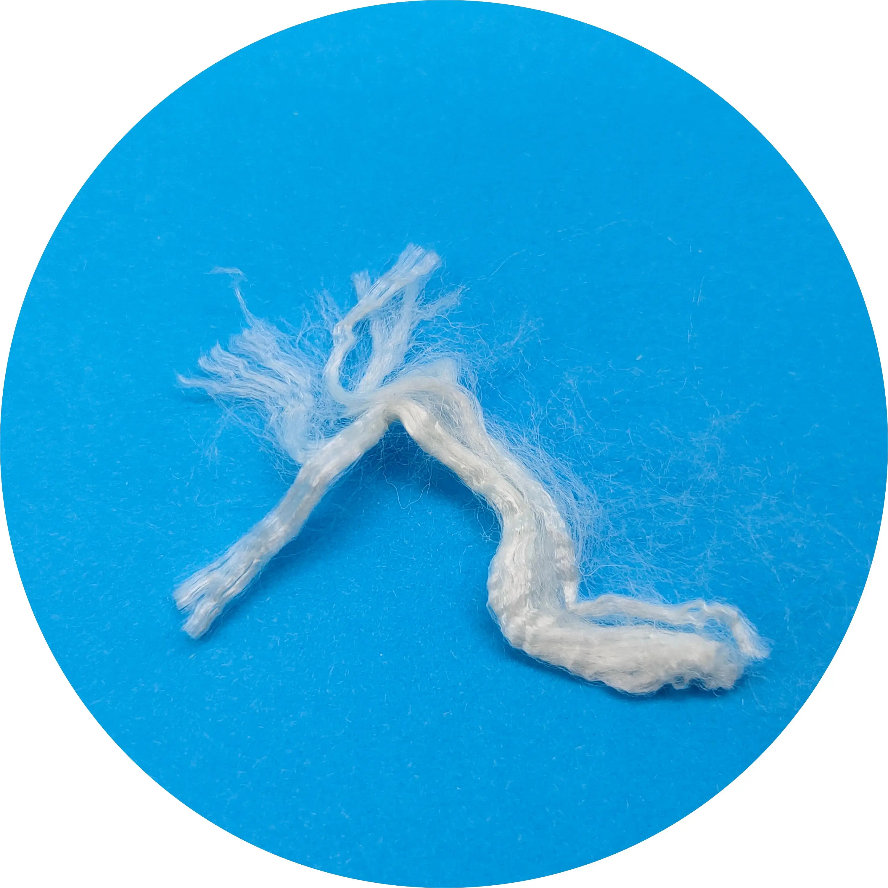 3D 38mm flame retardant modacrylic fiber for nonwoven LOI 32