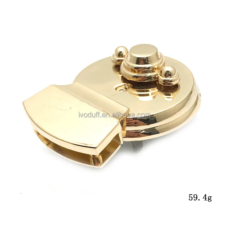 Handbag Lock Hardware Turn Lock Clasp Metal Twist Lock For Handbag