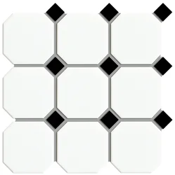 Marble Mixed Shell Waterjet Mosaic Tile Thassos White With Mother of Pearl Mosaic