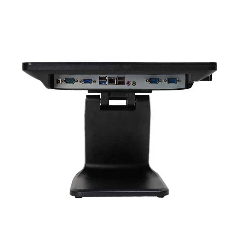 New Style 15 inch Windows Pos Machine Touch Screen Cash Register Dual Screen All in One POS for Supermarket