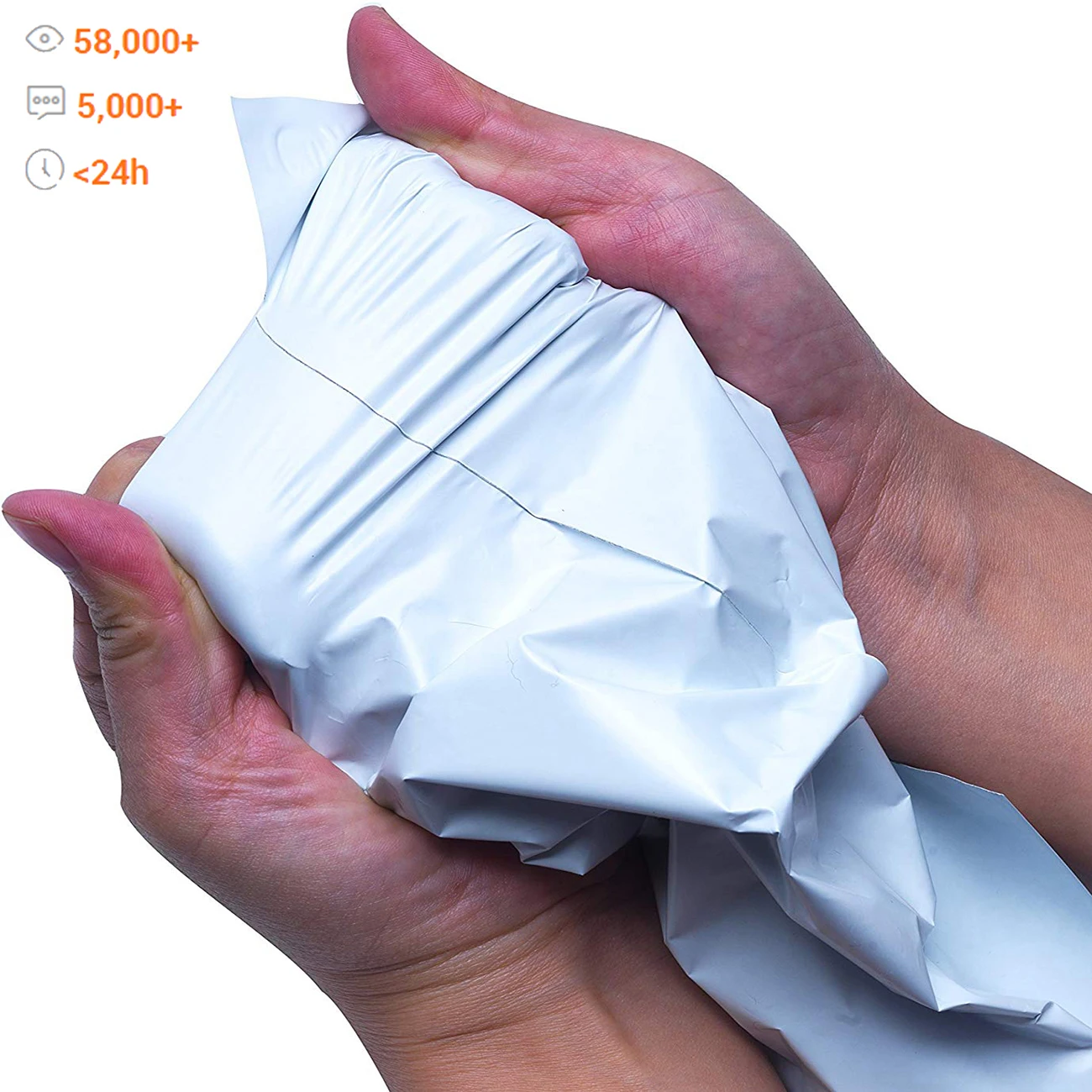 custom plastic designed ready delivery stickers compostable envelopes shipping mailing bags biodegradable