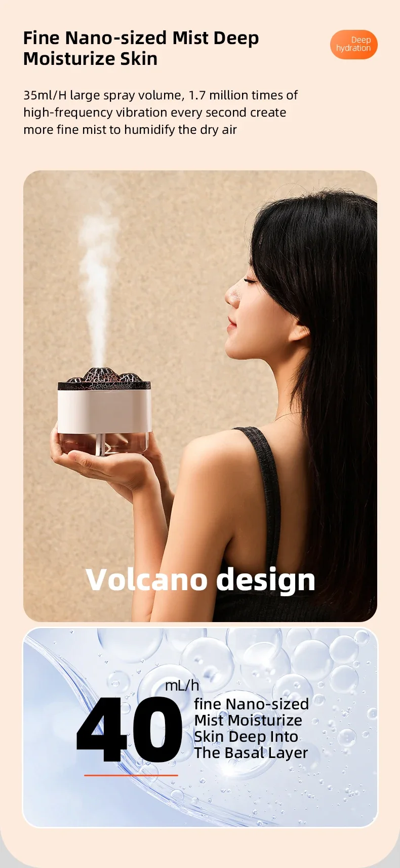 Новый мини портативный домашний увлажнитель воздуха диффузор ароматическое эфирное масло умные увлажнители